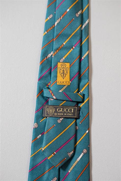 vintage gucci santa tie|genuine gucci ties.